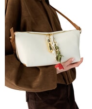 FURLA DEBBY Shoulder bag, leather cream + brandy - Women&rsquo;s Bags - 4