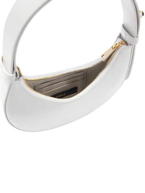 DELIZIA  Mini shoulder bag, in leather talc - Women&rsquo;s Bags