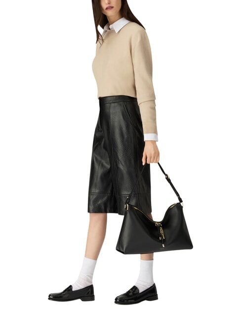 DEBBY Shoulder bag, leather Black - Women&rsquo;s Bags