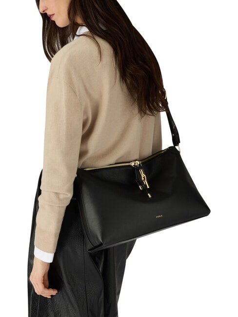 DEBBY Shoulder bag, leather Black - Women&rsquo;s Bags
