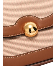 FURLA MOONLIGHT Mini shoulder bag, in leather cognac tones - Women&rsquo;s Bags - 6