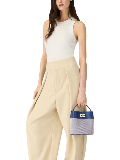 AMELIA Mini bucket bag, hand-held indigo tones - Women&rsquo;s Bags