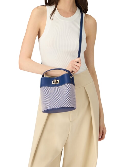 AMELIA Mini bucket bag, hand-held indigo tones - Women&rsquo;s Bags