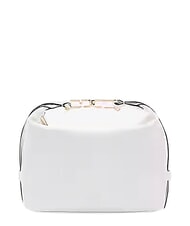 FURLA TONIE Small leather bag with shoulder strap talc - Women&rsquo;s Bags - 3