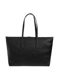 FURLA OLIVIA Leather shoulder shopping bag Black - Women&rsquo;s Bags - 3
