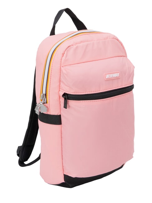 LAON Small nylon backpack pink geranium - Backpacks & School and Leisure