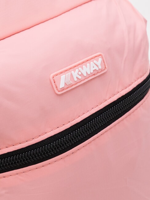 LAON Small nylon backpack pink geranium - Backpacks & School and Leisure