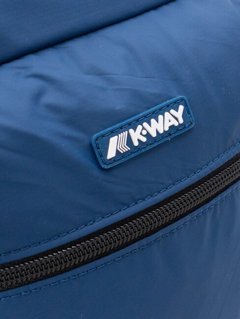 LAON Small nylon backpack blue insignia - Backpacks & School and Leisure