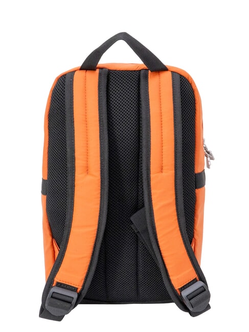 LAON Small nylon backpack orange brownish - Backpacks & School and Leisure