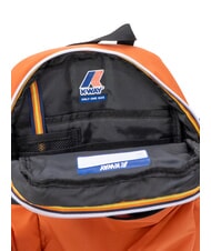 KWAY LAON Small nylon backpack orange brownish - Backpacks & School and Leisure - 5