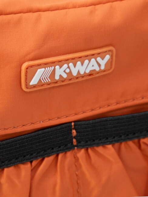 ALBAS Double zip beauty case with pockets orange brownish - Beauty Case