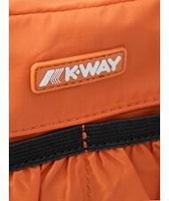 KWAY ALBAS Double zip beauty case with pockets orange brownish - Beauty Case - 3