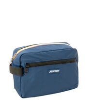 KWAY DEMU Nylon beauty case blue insignia - Beauty Case - 2