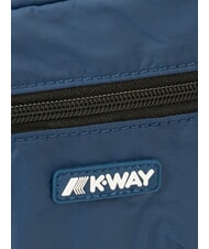 KWAY DEMU Nylon beauty case blue insignia - Beauty Case - 3