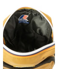 KWAY ERLOY Nylon bag with pocket brown bistre - Over-the-shoulder Bags for Men - 5