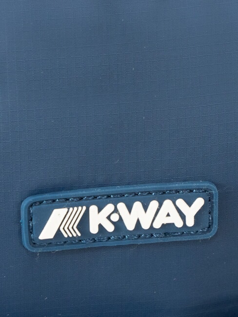 BARBITON Nylon bag blue insignia - Over-the-shoulder Bags for Men