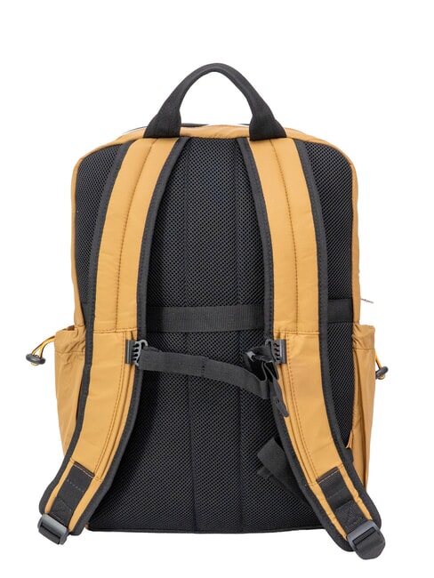 GIZY Nylon backpack for 15" laptop brown bistre - Laptop backpacks