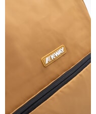KWAY GIZY Nylon backpack for 15" laptop brown bistre - Laptop backpacks - 5