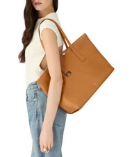 FURLA OLIVIA Leather shoulder shopping bag - Women&rsquo;s Bags