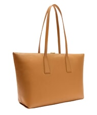 FURLA OLIVIA Leather shoulder shopping bag tobacco - Women&rsquo;s Bags - 4