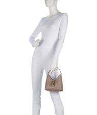 FURLA IRIDE Mini shoulder bag, in leather greige - Women&rsquo;s Bags - 5