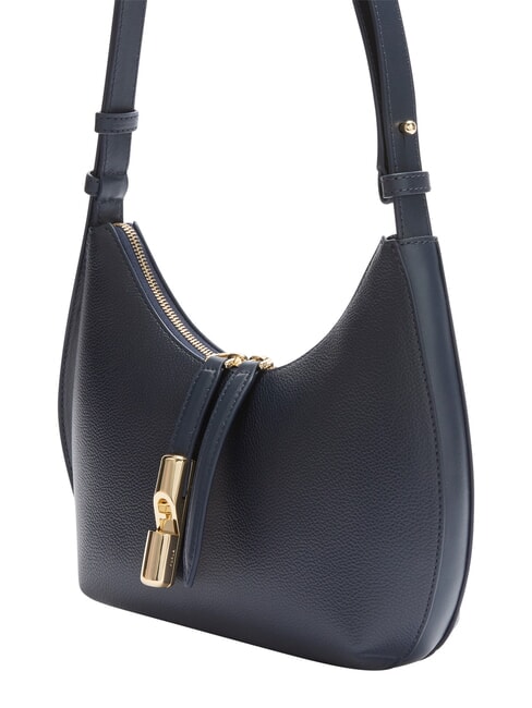 GOCCIA Hammered leather shoulder bag ink blue - Women&rsquo;s Bags