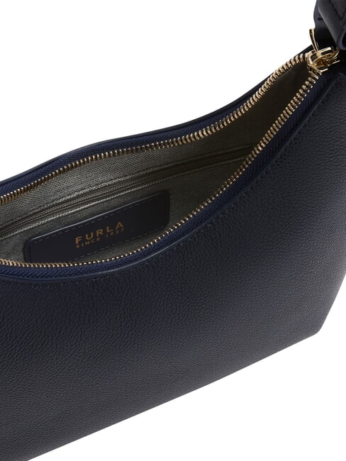 GOCCIA Hammered leather shoulder bag ink blue - Women&rsquo;s Bags