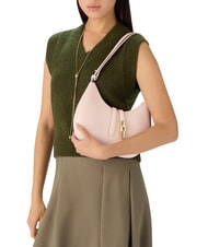 FURLA GOCCIA Hammered leather shoulder bag - Women&rsquo;s Bags