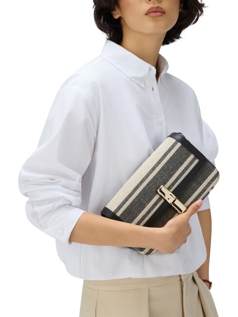 IRIDE Shoulder bag, leather indigo tones - Women&rsquo;s Bags