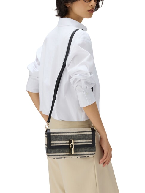 IRIDE Shoulder bag, leather indigo tones - Women&rsquo;s Bags