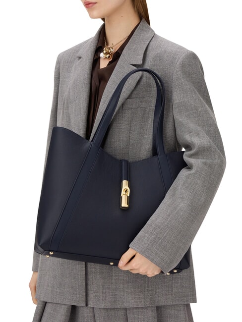 GOCCIA Shoulder bag, leather ink blue - Women&rsquo;s Bags