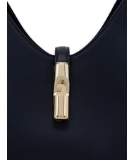 FURLA GOCCIA Leather shoulder bag ink blue - Women&rsquo;s Bags - 4