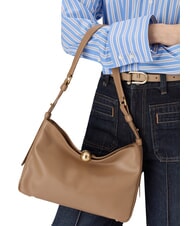 FURLA SFERA SOFT  Leather shoulder bag toffee - Women&rsquo;s Bags - 3