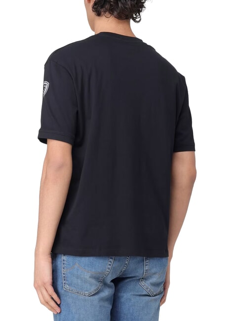 HANSON Short-sleeved cotton T-shirt black - T-shirt