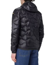 BLAUER WAVE Short padded down jacket with hood black - Men's down jackets - 2