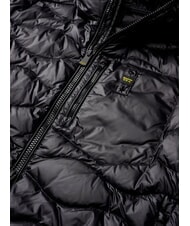 BLAUER WAVE Short padded down jacket with hood black - Men's down jackets - 6