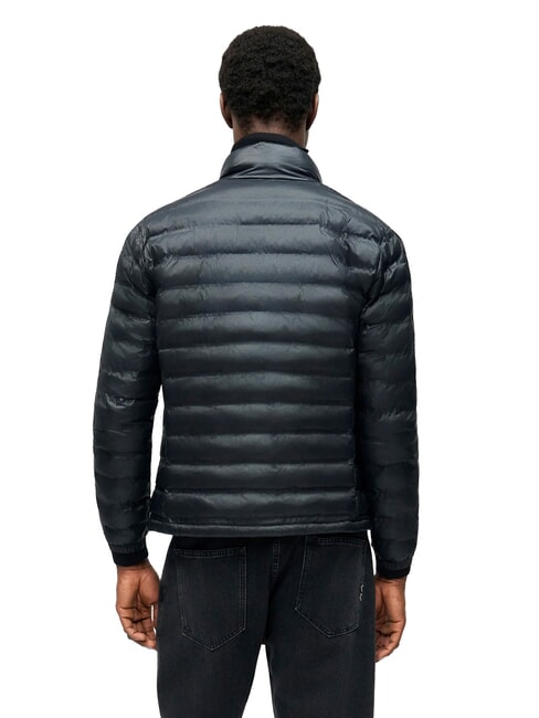 SEWALL Short padded down jacket, high collar black/grey 995 - Men's down jackets