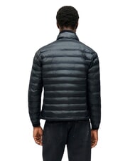 BLAUER SEWALL Short padded down jacket, high collar black/grey 995 - Men's down jackets - 2