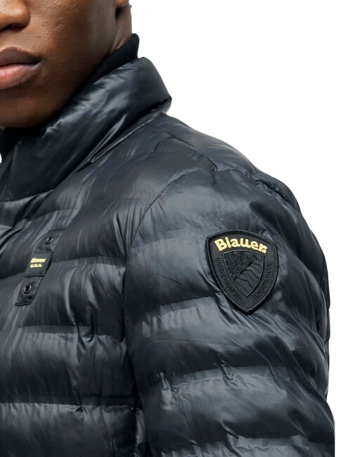 SEWALL Short padded down jacket, high collar black/grey 995 - Men's down jackets