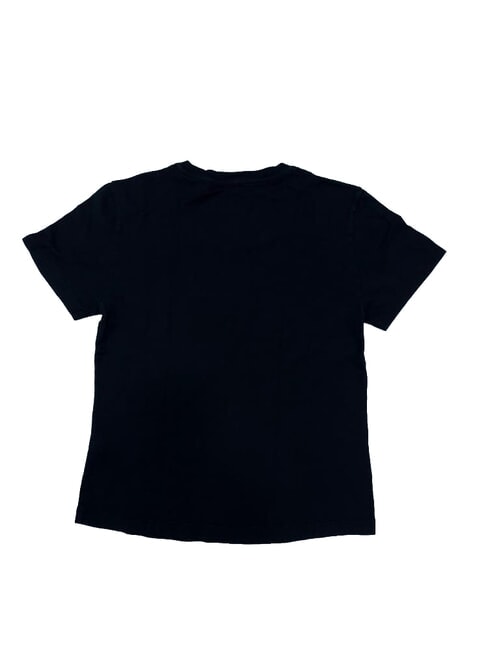 GRAHAM Short-sleeved cotton T-shirt black - T-shirt