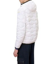 BLAUER WAVE Short padded down jacket with hood optical white - Men's down jackets - 2