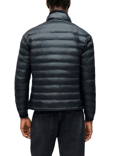 SEWALL Short padded down jacket, high collar black/grey 995 - Men's down jackets