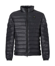 BLAUER SEWALL Short padded down jacket, high collar black/grey 995 - Men's down jackets - 6