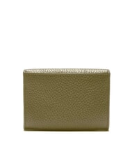 COCCINELLE METALLIC SOFT Hammered leather card holder laurel green - Women&rsquo;s Wallets - 3