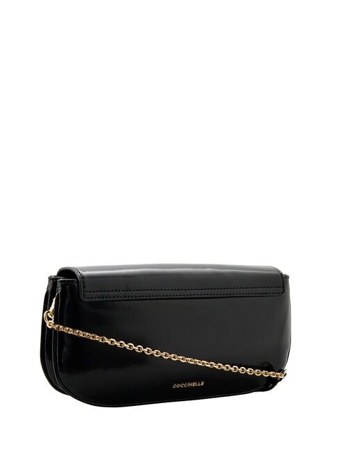 CAMPIONARIO - DEW SHINY CALF Mini shoulder bag Black - Women&rsquo;s Bags