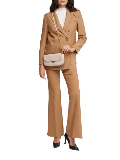 DEW Small hammered leather bag rosette - Women&rsquo;s Bags