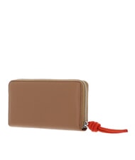 COCCINELLE MYRTHA MAXI LOG Large zip-around leather wallet black / red - Women&rsquo;s Bags - 3