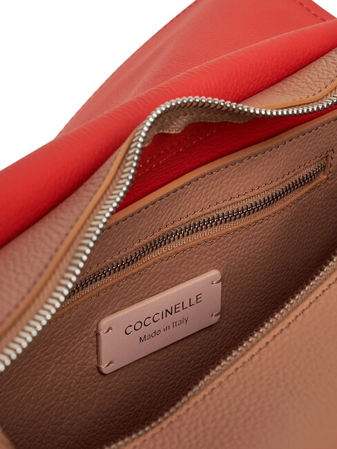 RAQUEL L Shoulder bag, leather black / red - Women&rsquo;s Bags