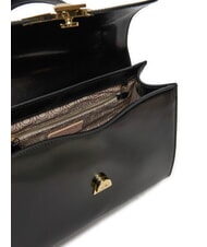 COCCINELLE DEW SHINY CALF Handbag, with shoulder strap Black - Women&rsquo;s Bags - 4