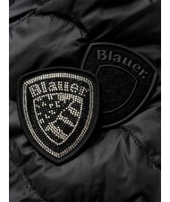 BLAUER CAMELIA Short padded down jacket with hood black - Women's down jackets - 4